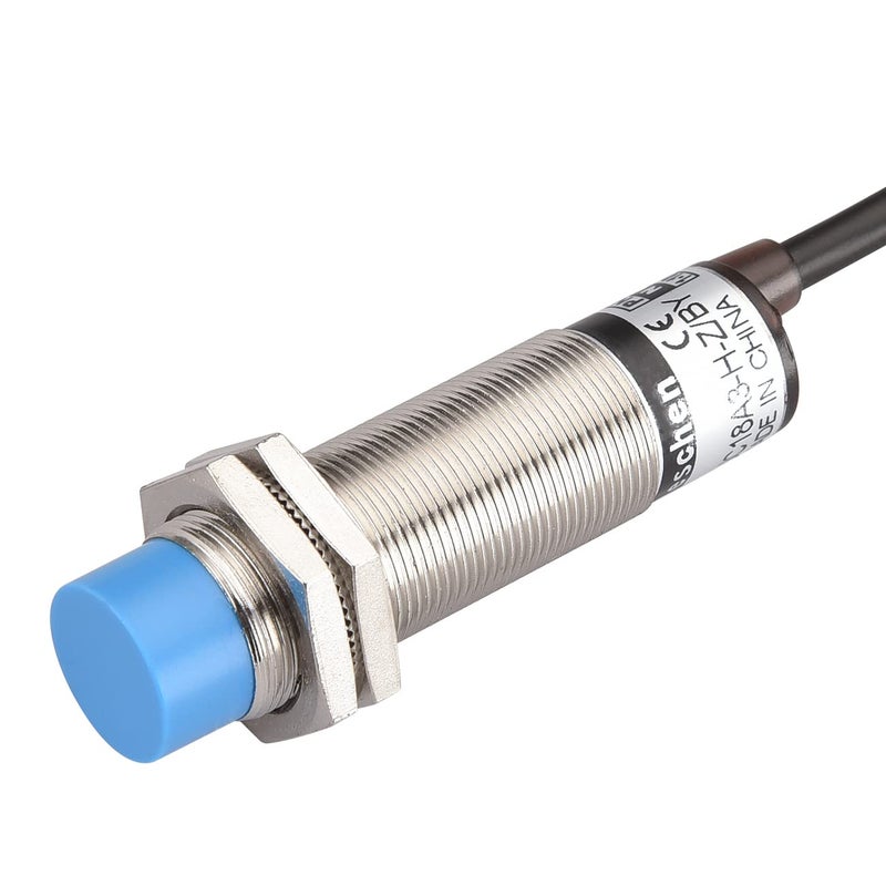 Heschen M18 Capacitive Proximity Sensor Switch Non-Shield Type LJC18A3-H-Z/BY Detection 10mm 10-30VDC 200mA 3 Wires (PNP NO, 3 Wires) - Image 3